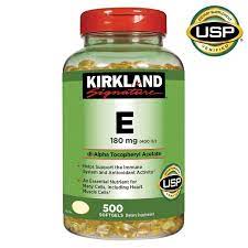 Vitamin e has the ability to moisture your lips and thus, it can heal chapped lips. Kirkland Signature Vitamin E 180 Mg 500 Softgels Costco