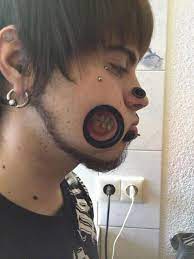 Piercings are no longer simply for the ears and tattoos seem to. Improving Nature The World Of Extreme Body Modification Body Modifications Body Mods Body Modification Piercings