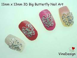 3d Diamond Big Butterfly Nail Art Diamond Butterfly Charm Etsy In 2021 Diamond Nail Art Butterfly Nail Art Silver Nail Art