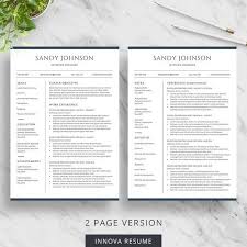 And you can customize it however you like. 2 Page Resume Template Free Download Word
