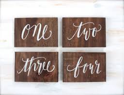This Item Is Unavailable Calligraphy Table Numbers Wooden Table Numbers Wedding Table Numbers