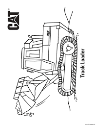 Simply click on the image or link below to download your printable pdf. Track Loader Truck Caterpillar Coloring Pages Printable Lego Free For Adults Christmas Colouring Anime Sheets Disney Supercoloring Butterfly Oguchionyewu