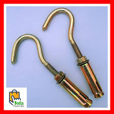 Never use a plastic anchor to hang something from a ceiling. Roof Ceiling Hook Hollow Wall Dry Wall Anchor Screw Fasteners Nut Bolt Pin High Quality Metal Buy Online At Best Prices In Pakistan Daraz Pk