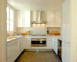 Modern kitchen cabinets that leave no wasted space. Modern Small Kitchen U Shaped Style White Cabinets Design Home Decor Help