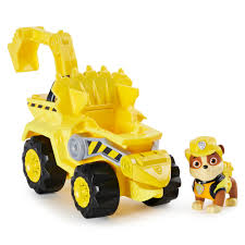 #pawpatrol **subscribe & click the bell to turn on my notifications, so you don't miss any of my videos, new videos daily. Paw Patrol Dino Rescue Rubble S Deluxe Rev Up Vehicle With Mystery Dinosaur Figure Walmart Com Walmart Com