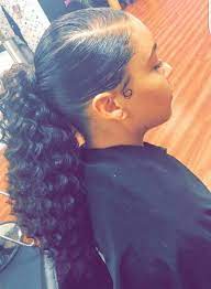 Love This Style Follow My Mane Event Board For More Bomb Stylz Natural Hair Styles Hair Ponytail Styles Weave Ponytail Hairstyles