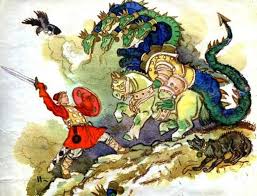 нарисовать иллюстрацию рисунок к сказке иван крестьянский сын и чудо юдо Ivan Krestyanskij Syn I Chudo Yudo Epitety Povtory Privedite Primery