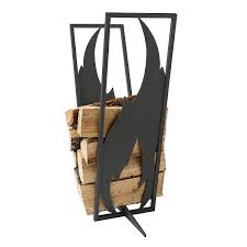 Made from one strip of steel, this curving firewood holder is dynamic as it is functional. Baltic Steel Firewood Log Rack