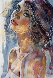 Kla On Twitter Portrait Painting Portrait Art Watercolor Art