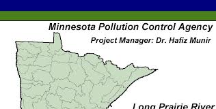 Minnesota Pollution Control Agency, Long Prairie River Watershed TMDL Final  Project Report