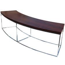 Milo Baughman For Thayer Coggin Curved Sofa Table Bench Curved Sofa Modern Sofa Table Sofa Table
