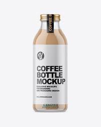 Download China Coffee Drinking Milk Glass Bottles Juice Waters Bottles China Milk Glass Bottles And Glass Juice Bottles Price PSD Mockup Templates