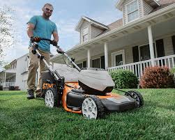 Lawn mower stihl are easy to operate efficiently. Stihl Battery Operated Walk Behind Lawn Mower Rma 510 Vk