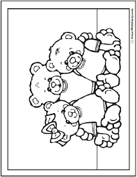 Traditionally, these toys come in brown shades, but to make things all interesting, any 'interesting' color can be applied on the teddy picture. Teddy Bear Coloring Pages For Fun