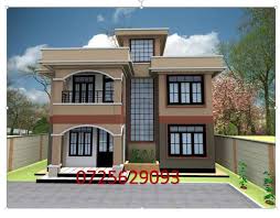 Luxury living options include two storey homes with maisonette house design in these house designs have a vertical structure to accommodate more rooms within the given plot area. Proposed 4 Bedroom Maisonette On A 40 By Petmua Construction Company Facebook