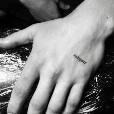 Hand Tattoo Designs Ideas 12 Patience Tattoo Hand Tattoos For Guys Small Hand Tattoos