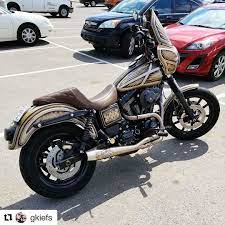 Repost Gkiefs Seeing All These Slick Bikes At The Bornfreeshow Makes Me Wanna Do A Road Trip Next Year To Cali Harleyda Harley Dyna Harley Davidson Harley