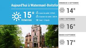 Archives du jeudi 5 septembre 2019. Previsions Meteo Du Samedi 5 Septembre 2020 A Watermael Boitsfort Edition Digitale De Bruxelles