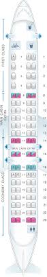 Seat Map American Airlines Crj 900 V1 Airplane Seats Map