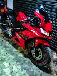 Checkout yzf r15 v3 pictures in different angles and in great details. R15v3 Full Body Red Vinyl Wrap By Reliable Graphics R15 V3 Red Yamaha R15v3 Yamaha R15 V3