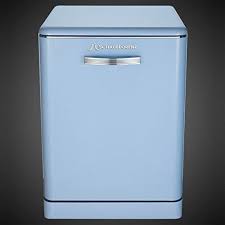 Amazon De Schaub Lorenz Retro Geschirr Spuler Freistehend Spulmaschine Blau Gsp 14sb A K Geschirr Retro Spulmaschine