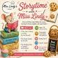 Storytime & Cookies with Miss Lindy
