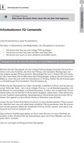 Mündliche prüfung telc b2 deutsch besteht aus 3 teilen. Ubungstest 1 Deutsch Pdf Kostenfreier Download