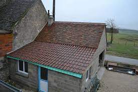 Tole Imitation Tuile Vieillie En 2021 Toiture Tole Toiture Tuile