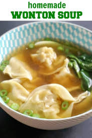 Recette De Soupe Wonton Maison De 15 Minutes In 2020 Asian Soup Recipes Homemade Chinese Food Easy Chinese Recipes