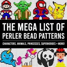 The Giant List Of Perler Bead Patterns Fuse Beads Melty Beads It S Always Autumn Bad dragon small perler beads. the giant list of perler bead patterns