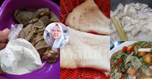 O 500 gram daging, potong kiub besar anggaran 3x4 o 5 cawan air rebusan daging o 1 cawan sudu cair o 1 helai daun pandan, carik dan simpul o 2 1/2 sudu besar rempah kurma o 1 batang serai, dititik o 3 sudu. Cara Bersihkan Resipi Perut Lembu Rebus Air Asam Paling Seksi Mingguan Wanita