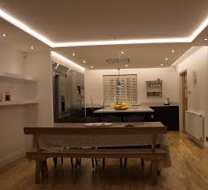 50ft led strip lights are long enough to reach around your entire room and light the whole place up. Residential Kitchen Led Lighting Project