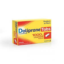 Il est commercialisé sous divers noms: Doliprane Tabs 1000 Mg Douleurs Et Fievre 8 Comprimes