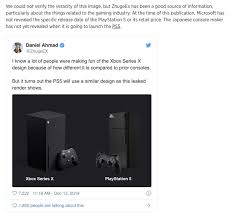 Daniel Ahmad On Twitter Bruh It S An Image Of A Fridge I Added A Fridge Next To The Xbox Series X And Called It The Ps5 It Was A Joke