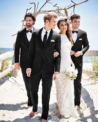 Tuxedo Elegance Bridal Beach Wedding Suits Beach Wedding Attire Fall Wedding Tuxedos