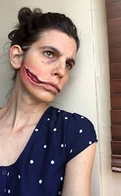 Black dahlia, chelsea smile, scars. Sfx Liza Mcelroy