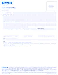 Reliance bank limited | reliancebankltd.com. Reliance Nippon Life Insurance Bank Authorisation Form Fill Online Printable Fillable Blank Pdffiller
