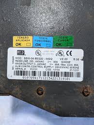 Soft Starter Weg Ssw04 30cv 220v 440v Ssw 04 85 220 440 2