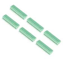 10 Stück 12 Pin 2,54mm Pitch PCB Schraubklemmenblock-Steckverbinder Grün :  Amazon.de: Gewerbe, Industrie & Wissenschaft