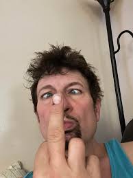 Happy Friday my friends, Although mine started off ouchy. I awoke to an  excruciating pain in THIS finger, like I bent it backwards except it  stayed. 😫 Maybe Arthritis? Dunno. While I'm