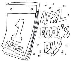 Fill in the missing april dates coloring page. April Fool S Day Coloring Page Free Printable Coloring Pages For Kids