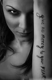 No mercy tattoo design by kboy on deviantart. Give No Mercy To Your Fear Ishi Do Martial Arts Karate School Tattoos For Women Tattoos Tattoo Quotes