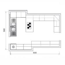 Plan De Cuisine En Parallele De 30m2 Plan Cuisine Cuisine Amenagement Cuisine