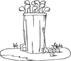 Golf Coloring Pages Best Coloring Pages For Kids Coloring Pages For Kids Sports Coloring Pages Coloring Pages