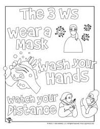 Print out the pdfs and color the old fashioned way, or import the pngs into a drawing app and create gorgeous digital art! 3ws Wear Wash Watch Printable Posters Woo Jr Kids Activities Children S Publishing