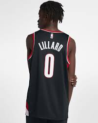 Damian Lillard Trail Blazers Icon Edition Mens Nike Nba Swingman Jersey