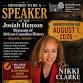 Honored Speaker at Josiah Henson Museum of African-Canadian History