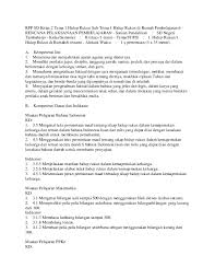 Memahami teks pendek dengan membaca lancar dan membaca puisi anak. Doc Rpp Sd Kelas 2 Tema 1 Hidup Rukun Sub Tema 1 Hidup Rukun Di Rumah Pembelajaran 6 Febi Pratama Academia Edu