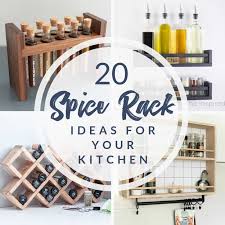The distressed wood is kept for a rustic vintage look. 20 Genius Spice Rack Ideas For Your Kitchen The Handyman S Daughter