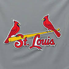 Birds On The Bat Logo 12 Cardinals Two Birds On Bat Steel Logo Cardinals Two Birds Bat